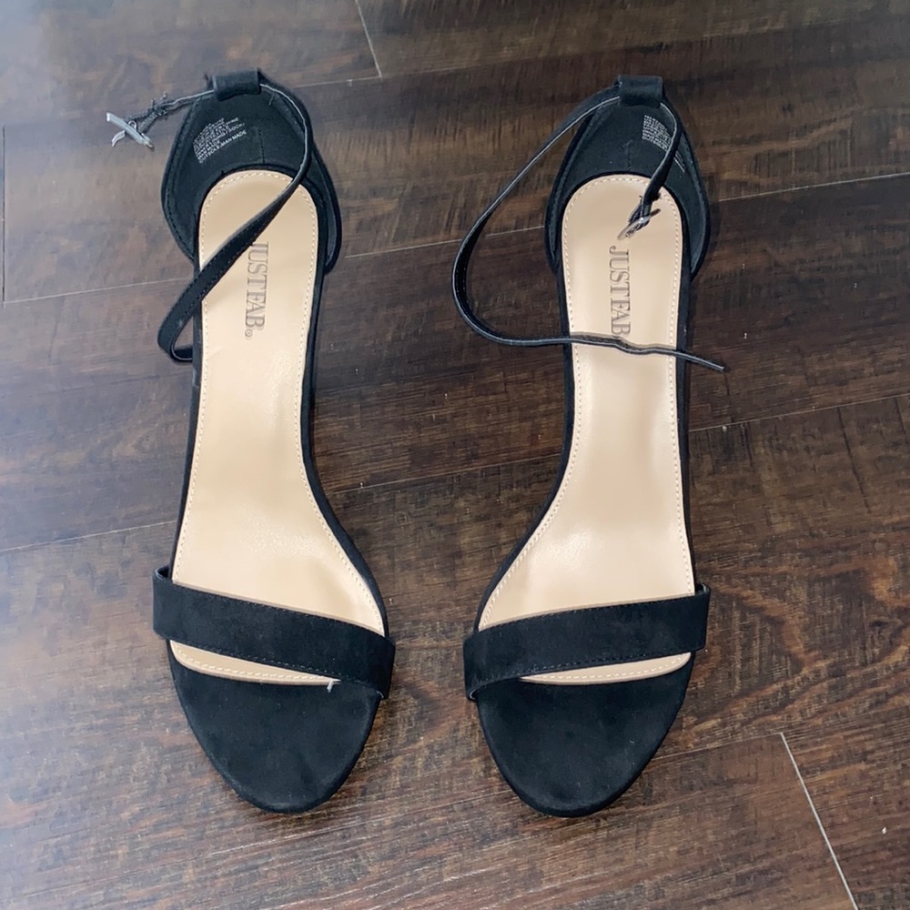 Just fab suede sandals